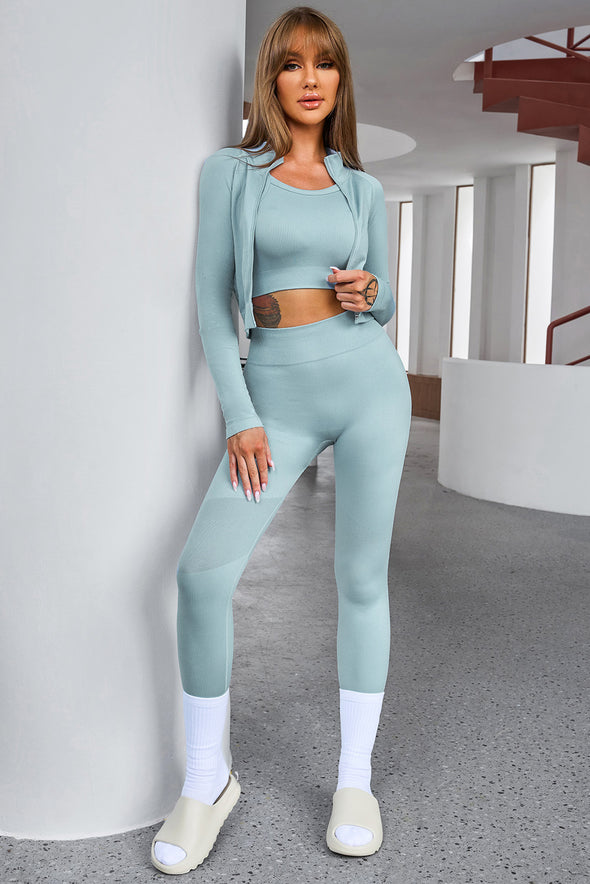 THE Tank Cropped Top and Pants Set