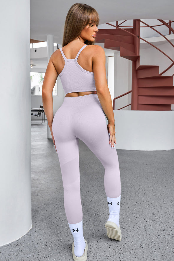 THE Tank Cropped Top and Pants Set