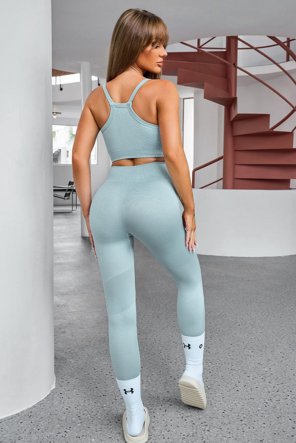 THE Tank Cropped Top and Pants Set