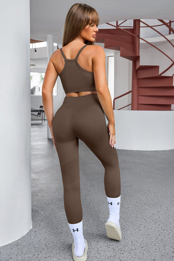 THE Tank Cropped Top and Pants Set