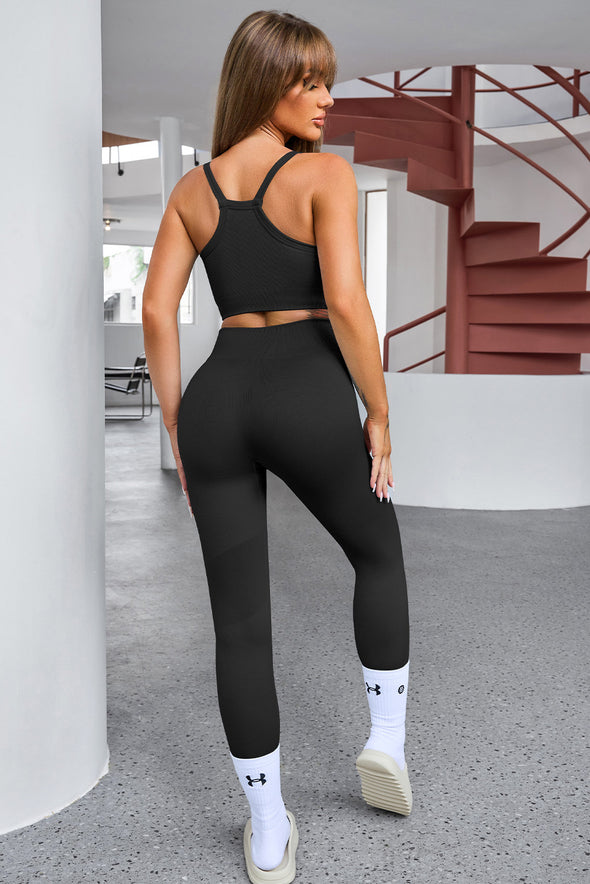 THE Tank Cropped Top and Pants Set