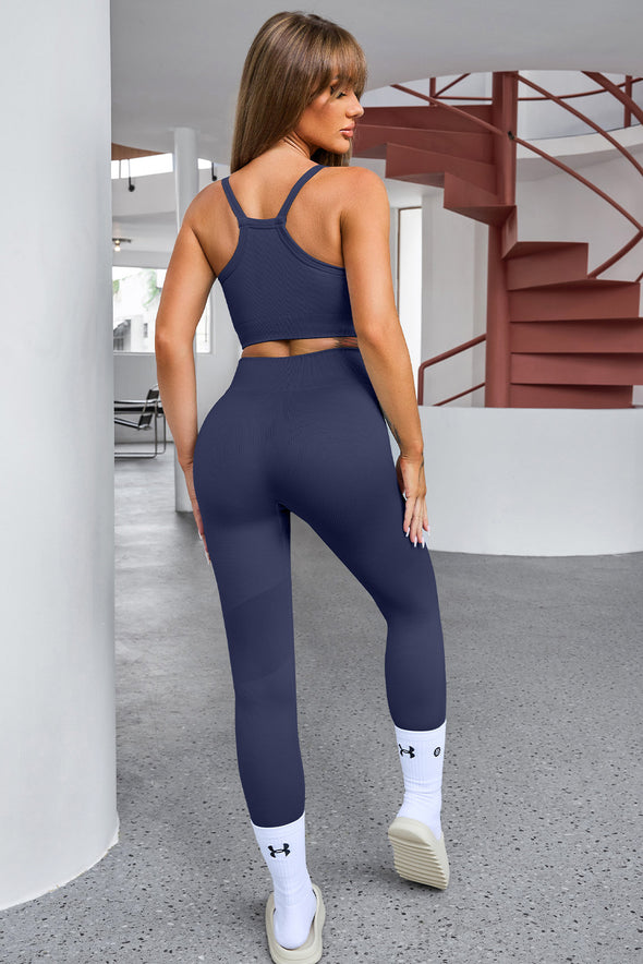 THE Tank Cropped Top and Pants Set