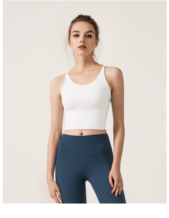 SHINE STRAPS Yoga Top