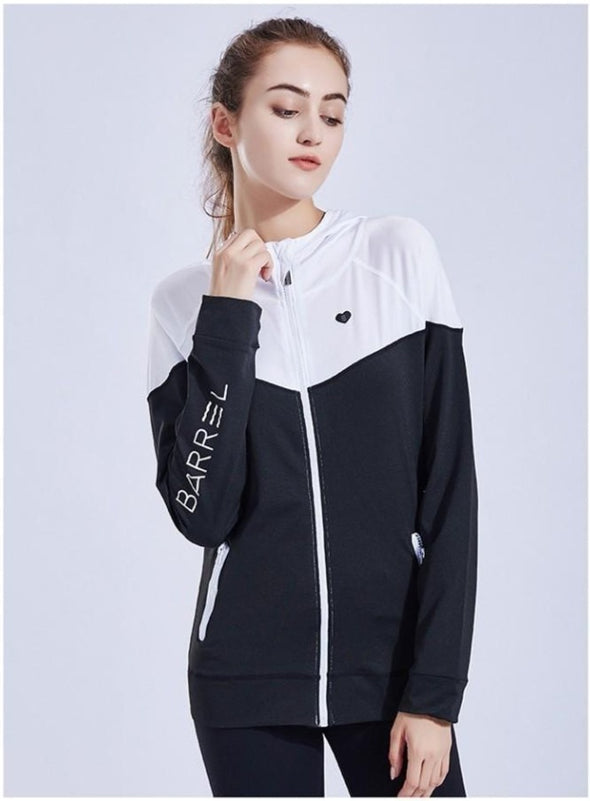 Fun White Hooded  Sweatshirt