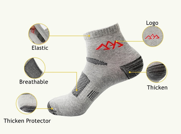 POWERFUL 3 Pairs Sports Socks