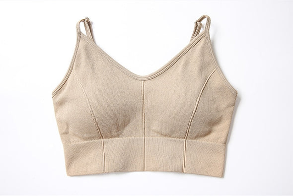 ENCORE BEIGE Sports Bra