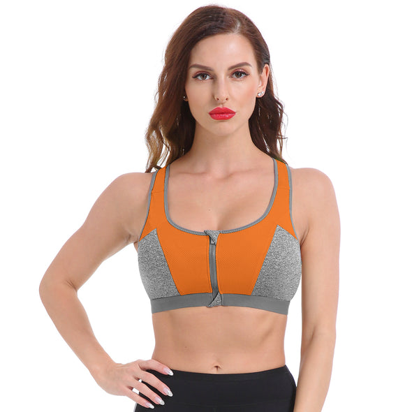 STUNNING Front-Close Sports Bra