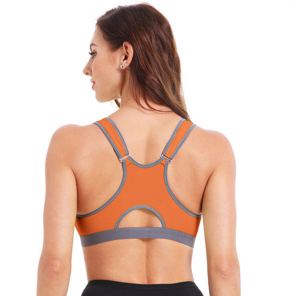 STUNNING Front-Close Sports Bra