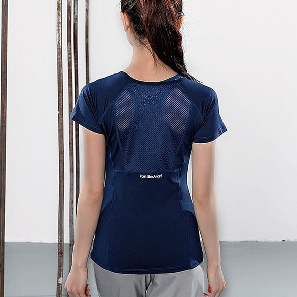 Graceful Mesh Active Wear Tank