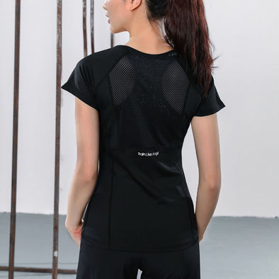 Graceful Mesh Active Wear Tank