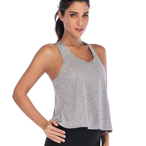 BREEZE Sports  Gray Tank