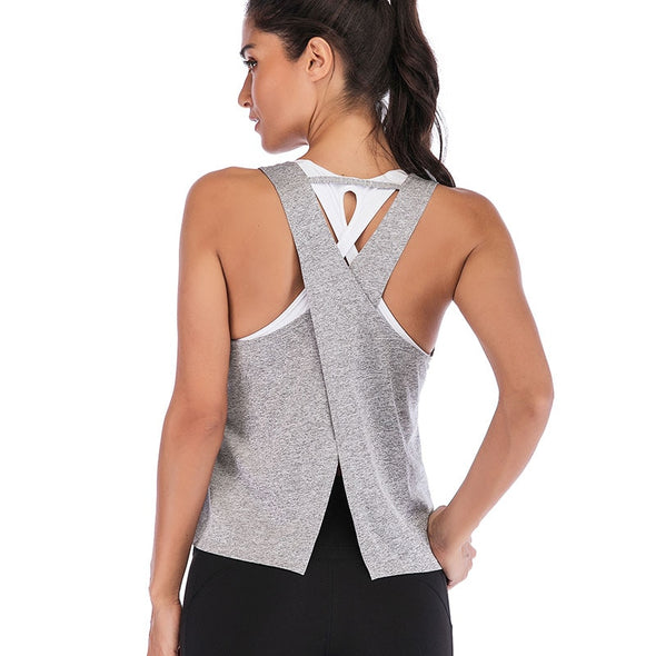 BREEZE Sports  Gray Tank